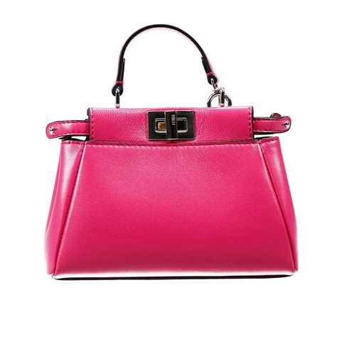 pink fendi handbag
